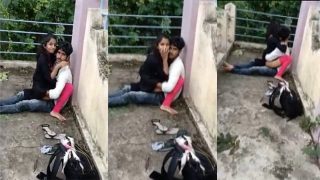 Cute School Girl Viral Fucking In lover – Standing Sex